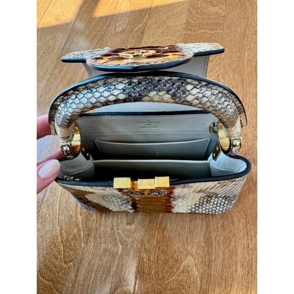multicolour python capucines louis vuitton handbag - Picture 6 of 12